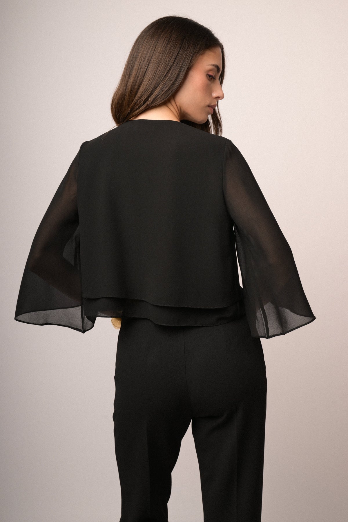 Bolero libellula con bottone