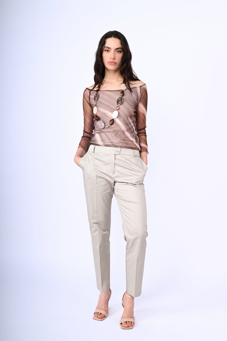 Pantaloni a gamba dritta