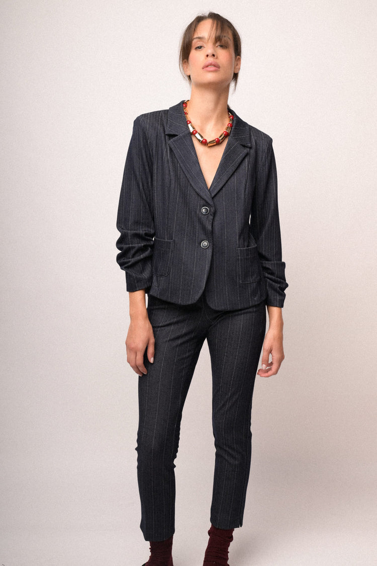 Pantaloni linguetta slim