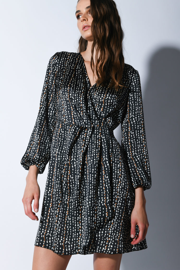 Abito stile portafoglio a stampa