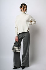 Pantaloni palazzo a vita alta