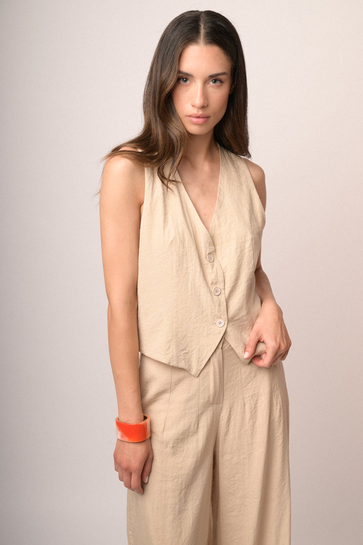 Gilet tre bottoni
