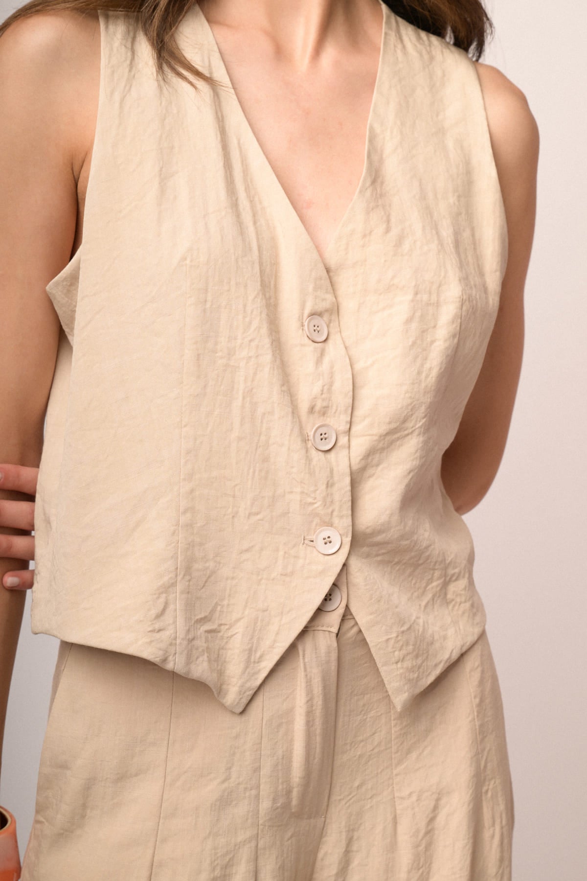Gilet tre bottoni