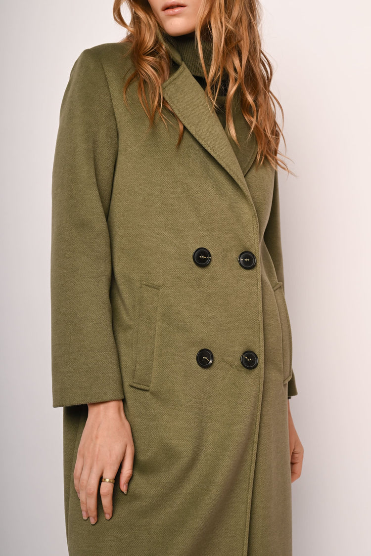 Cappotto lungo doppiopetto