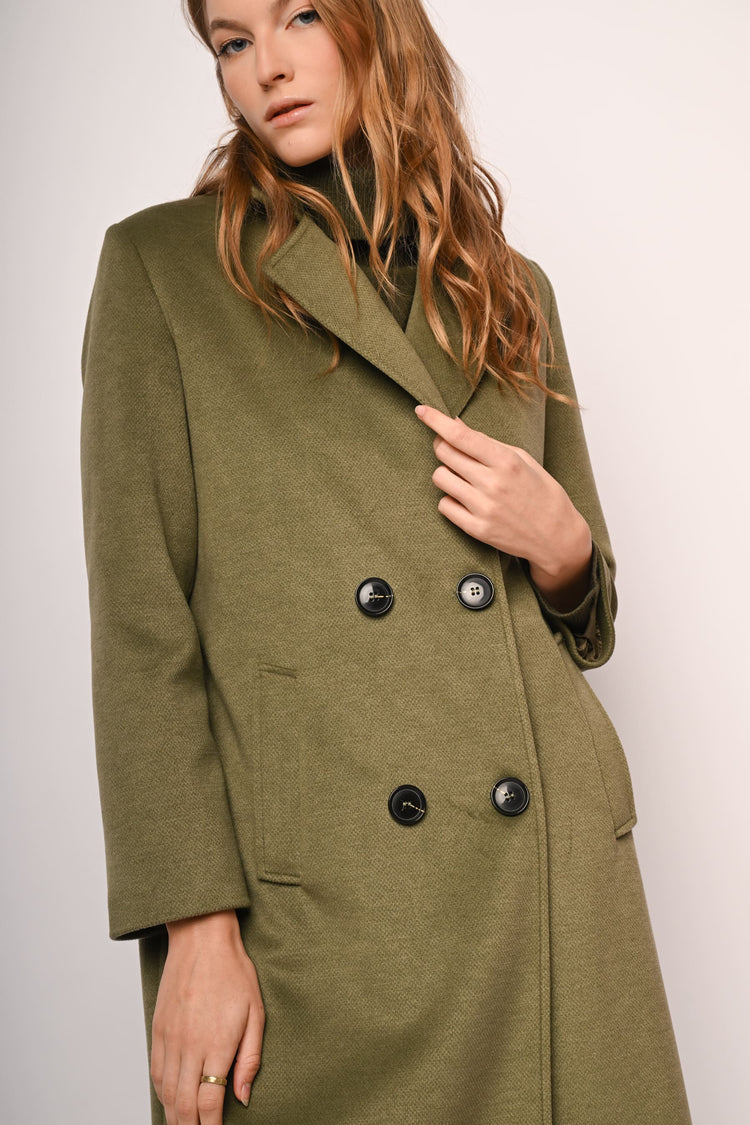 Cappotto lungo doppiopetto