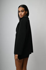 Cappotto monopetto corto