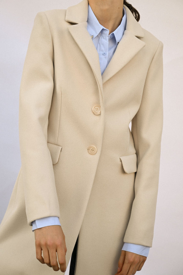 Cappotto basic monopetto