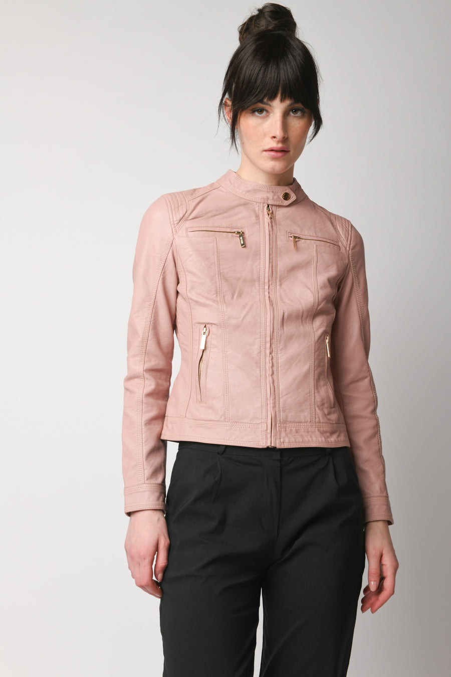 Blazer Nuna Lie Giubbino Jeans Short Vest Nuna Lie Blue Size 40 FR