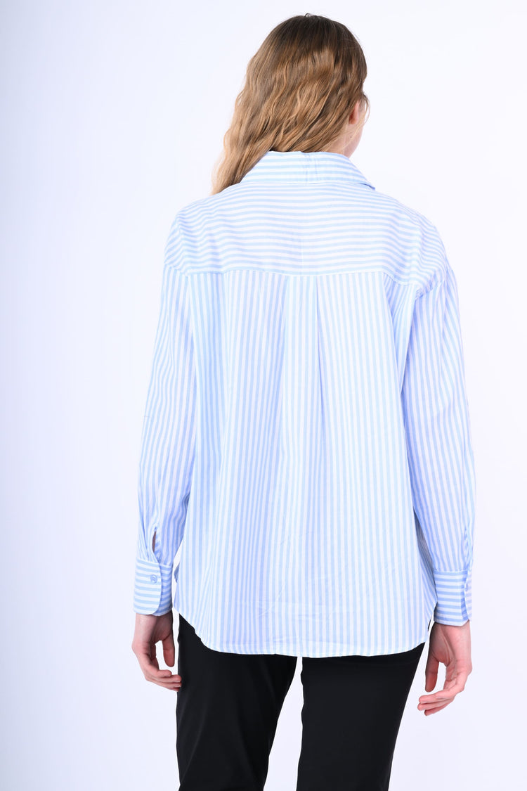 Camicia oversize a righe