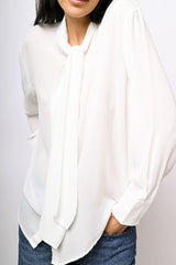 Camicia con fiocco