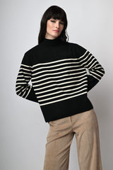 Lupetto oversize a righe