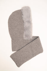 Cappello collo peloso