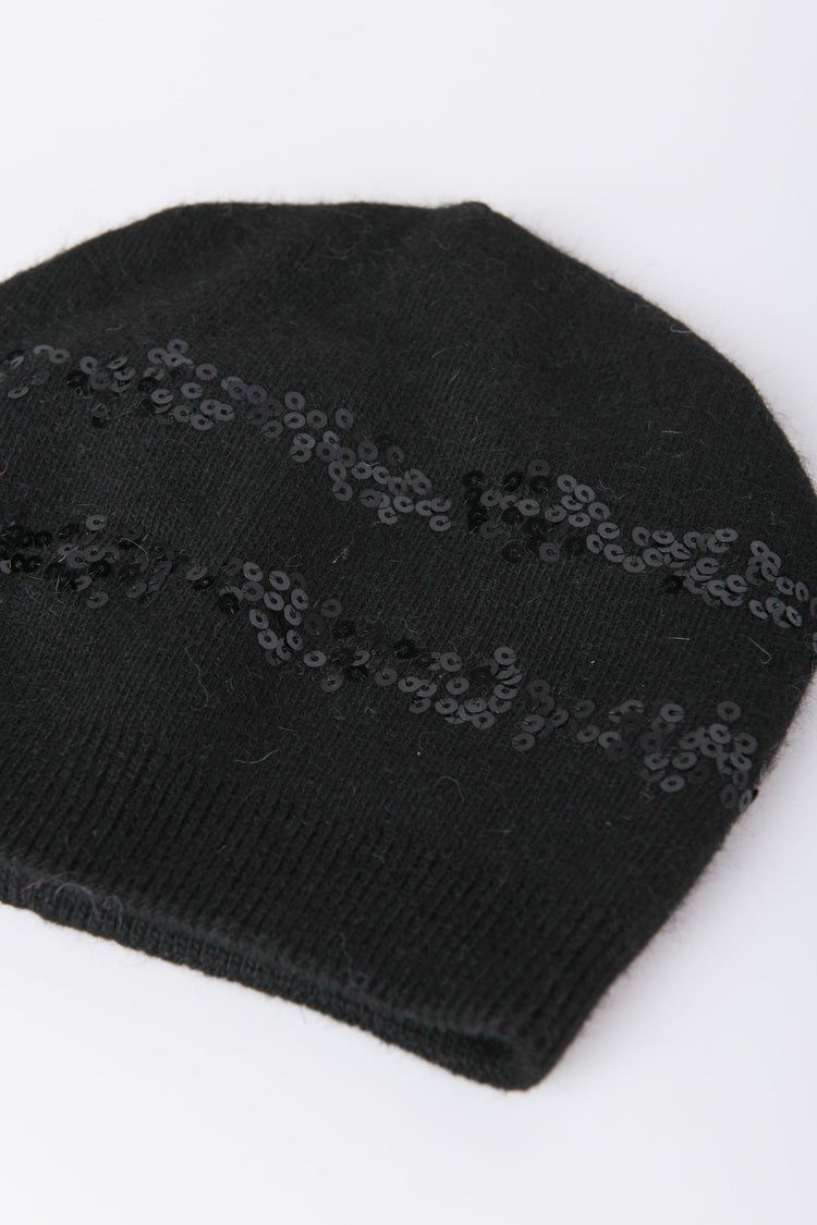 Berretto con paillettes