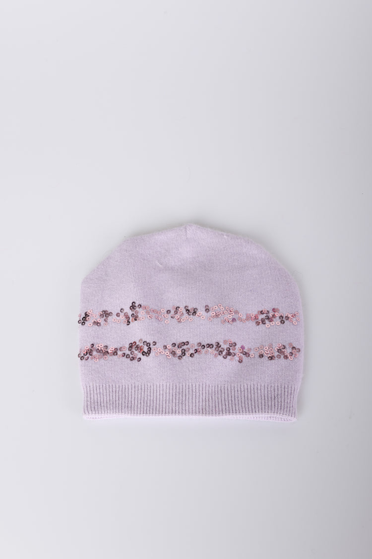 Berretto con paillettes
