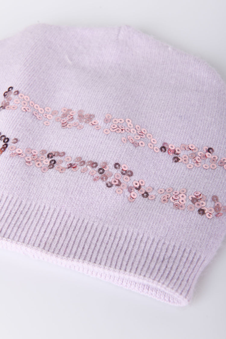 Berretto con paillettes