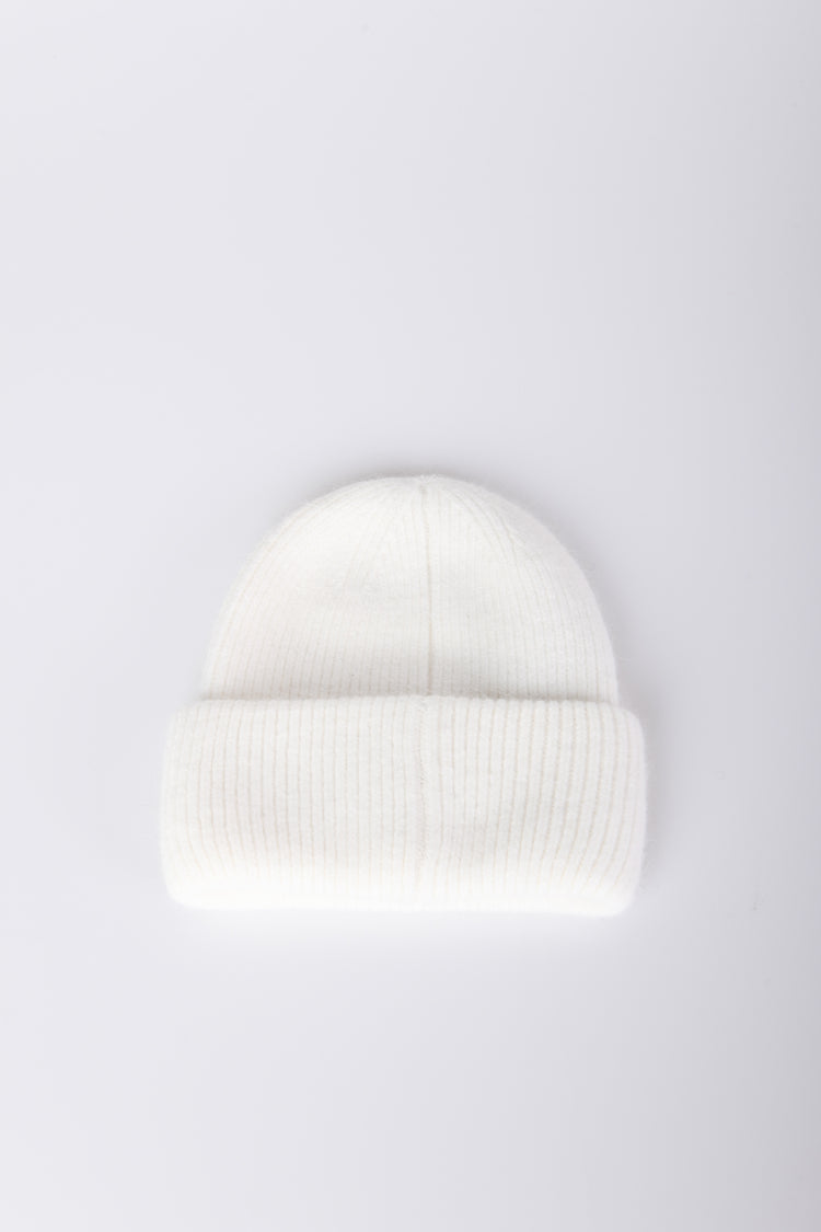 Berretto misto lana con strass