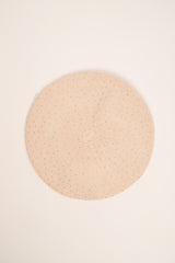 Basco con strass beige