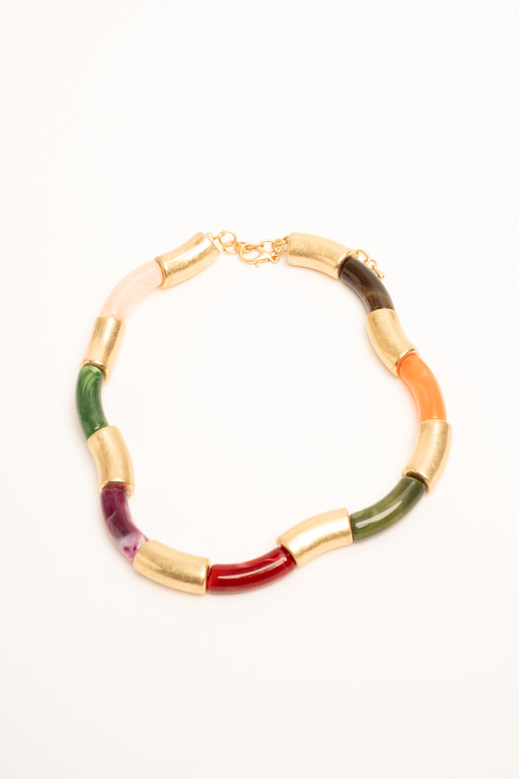 Collana multicolor