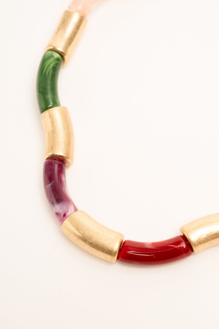 Collana multicolor