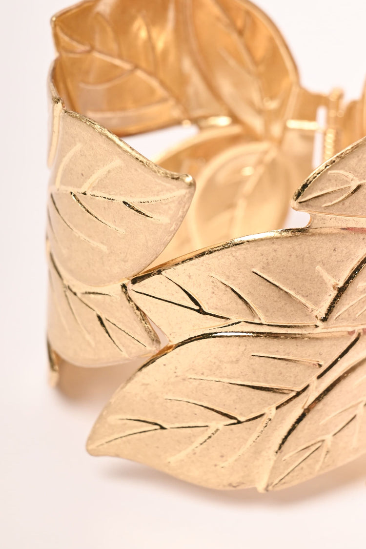 Bracciale rigido foliage