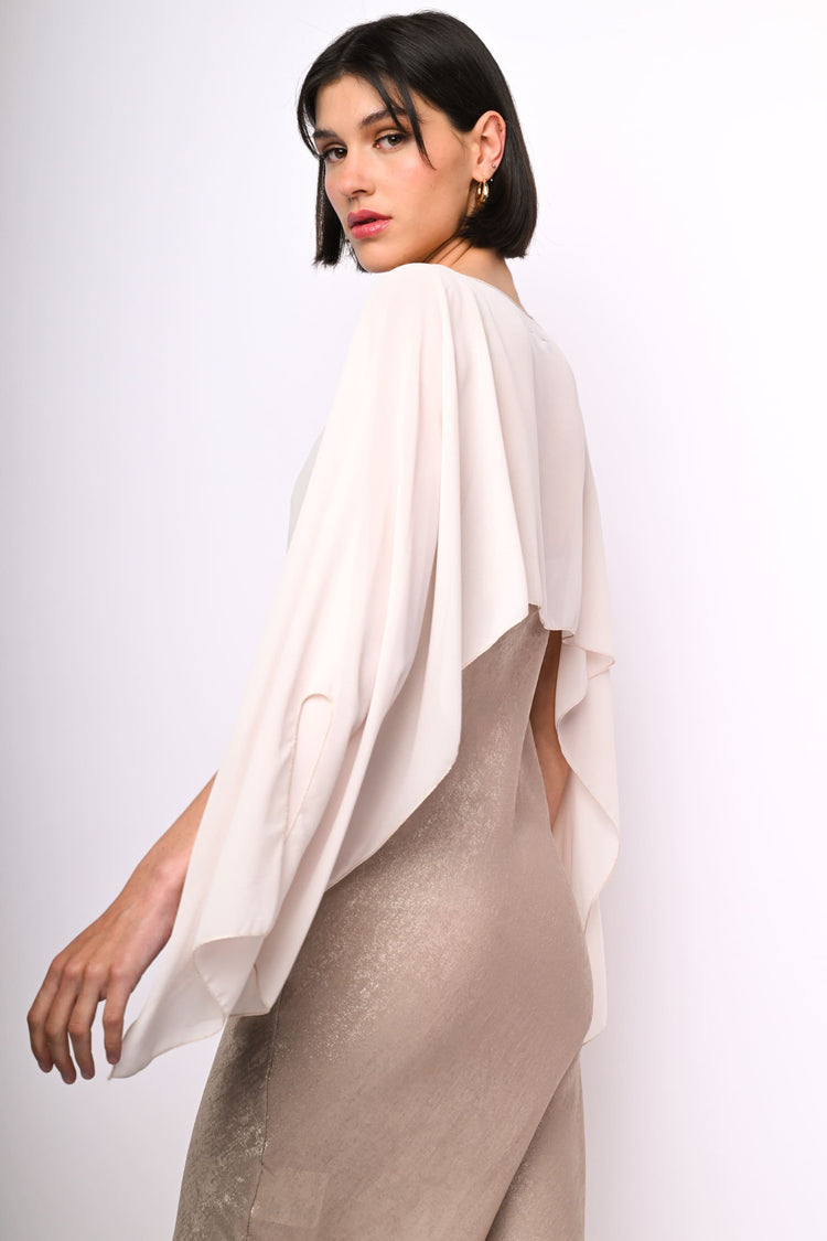 Coprispalle in georgette