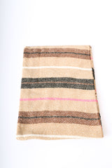 Sciarpa in jacquard lurex a righe