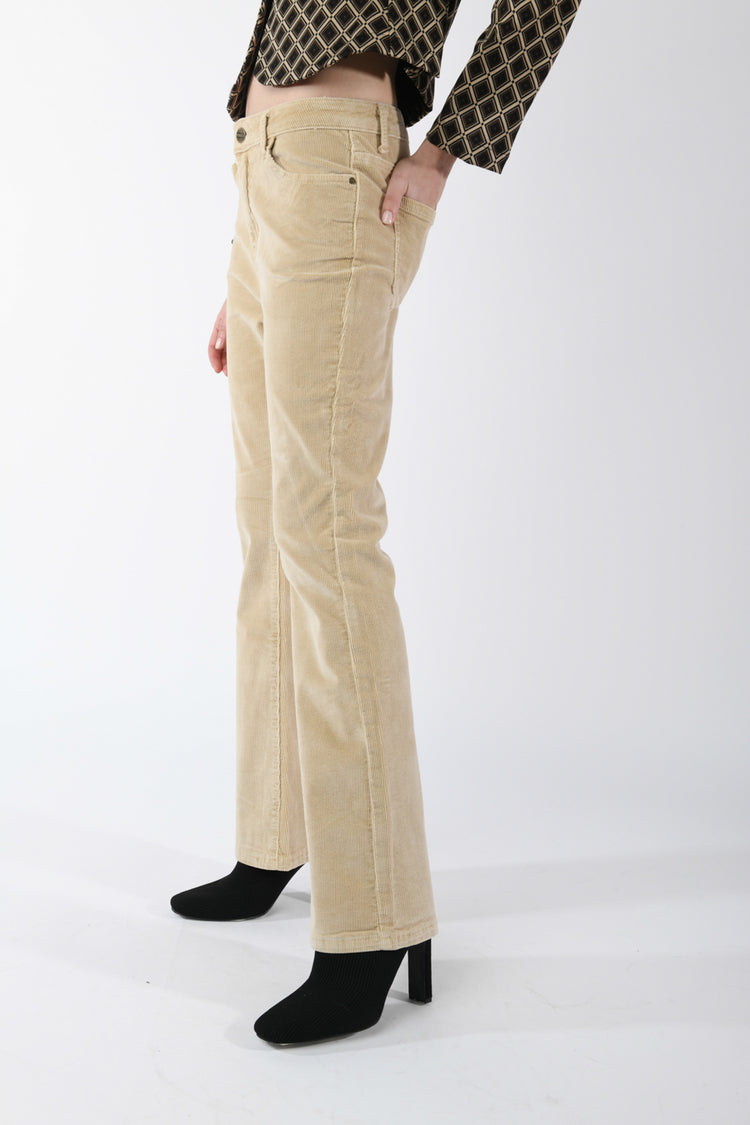 Pantalone in Velluto a coste Caramel - Salastrains