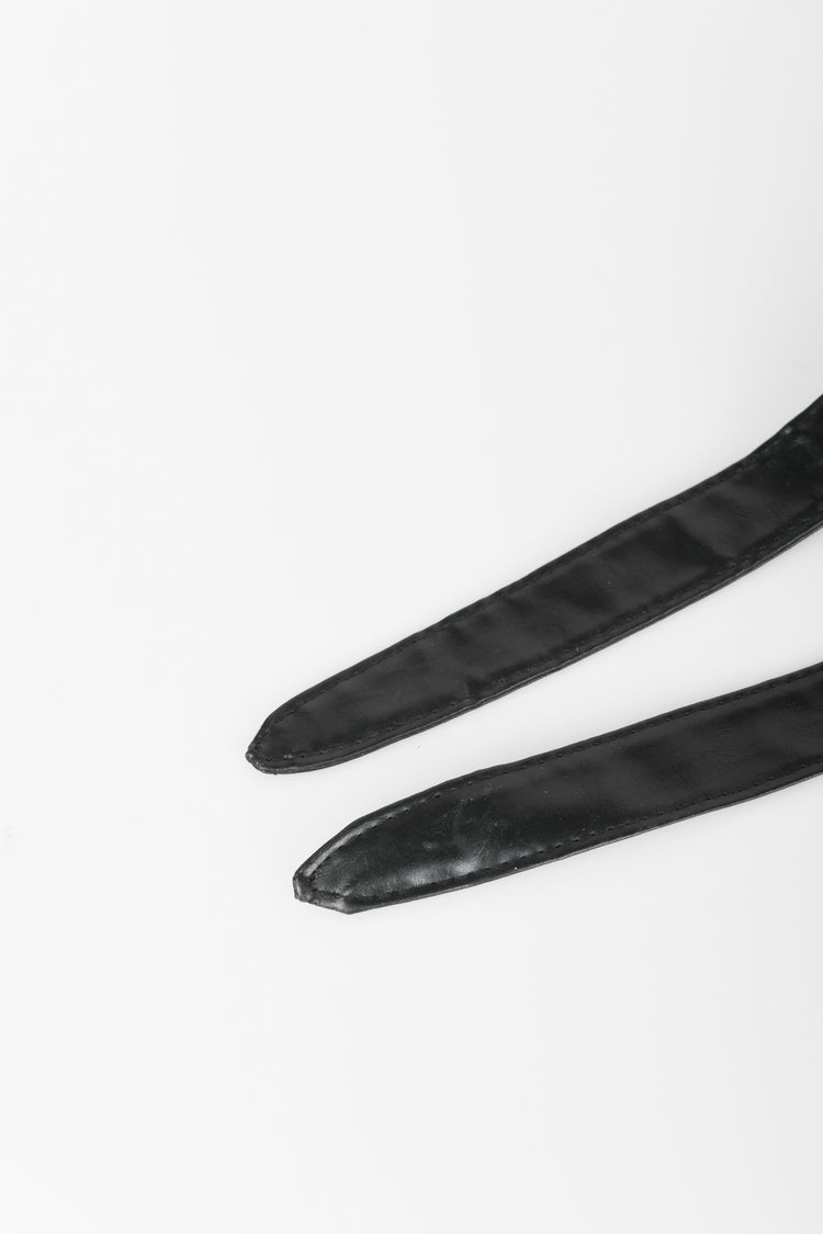 Cintura a fascia con catenella