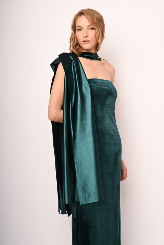 Stola elegante in raso