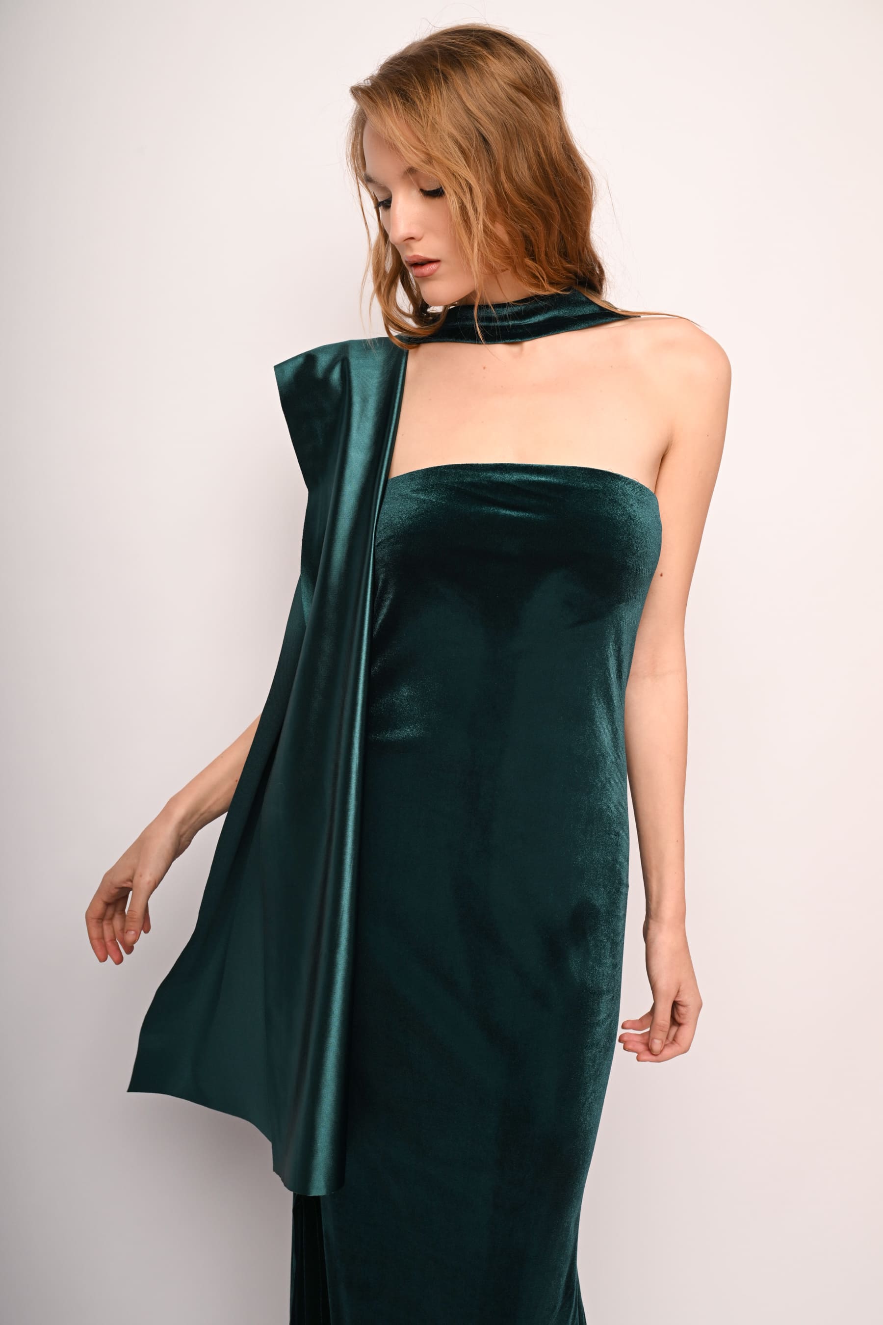 Stola elegante in raso