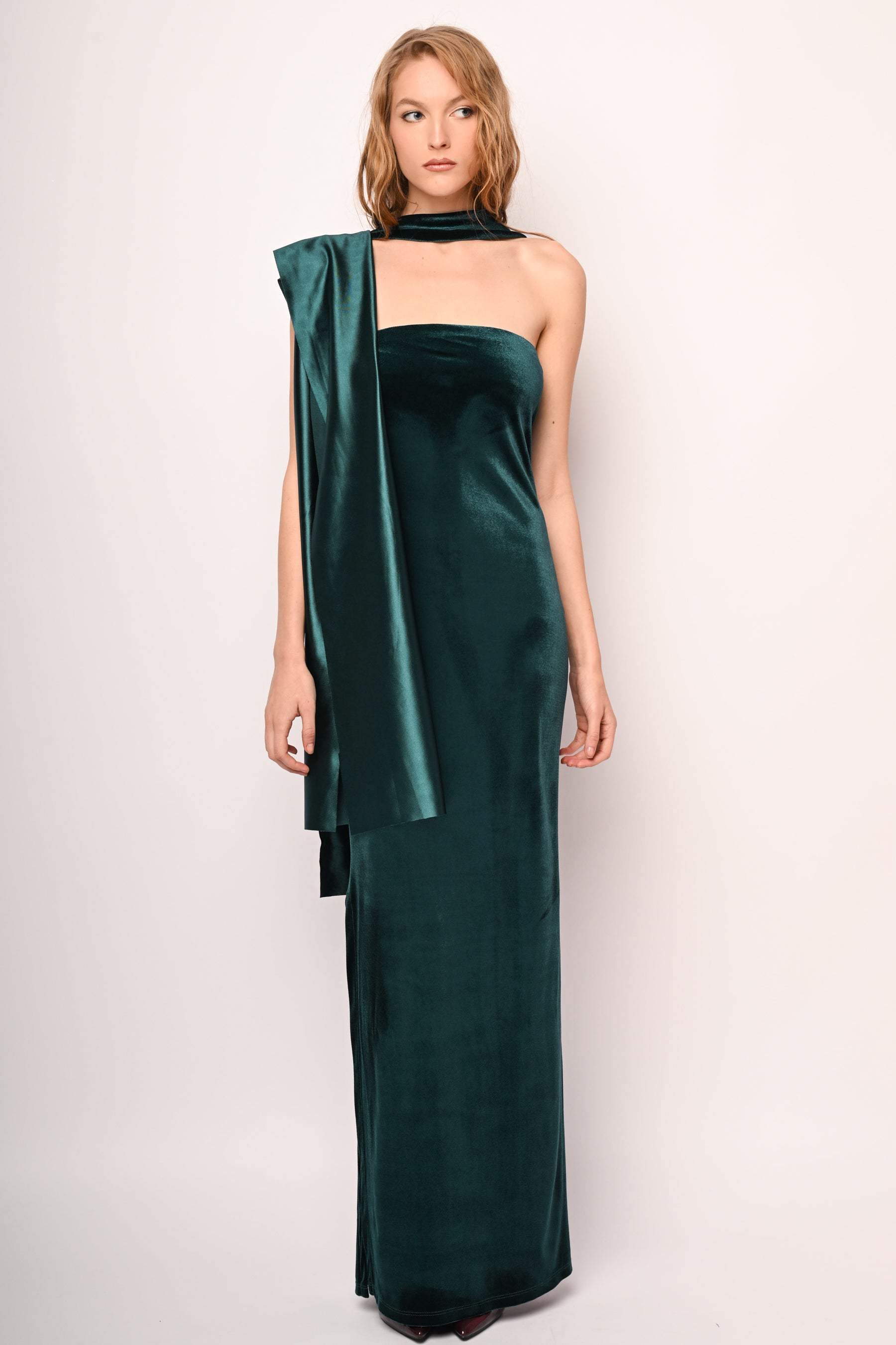 Stola elegante in raso