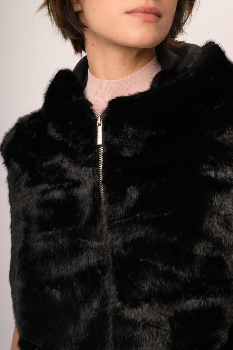 Gilet peloso