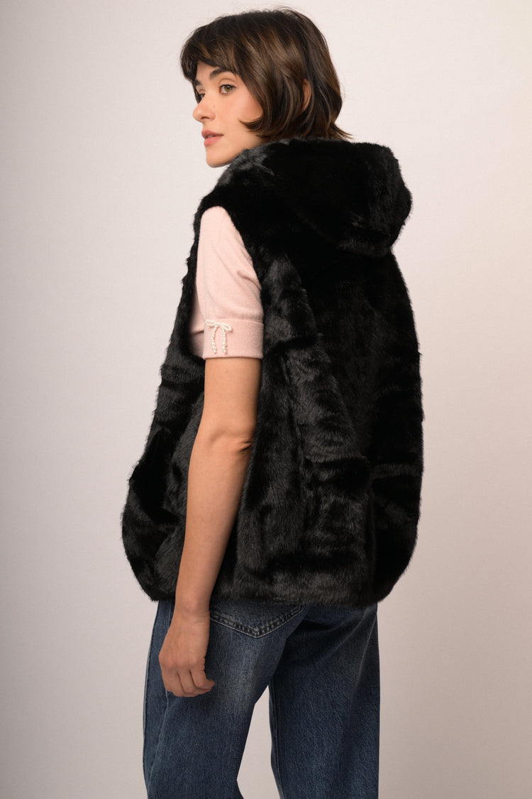 Gilet peloso