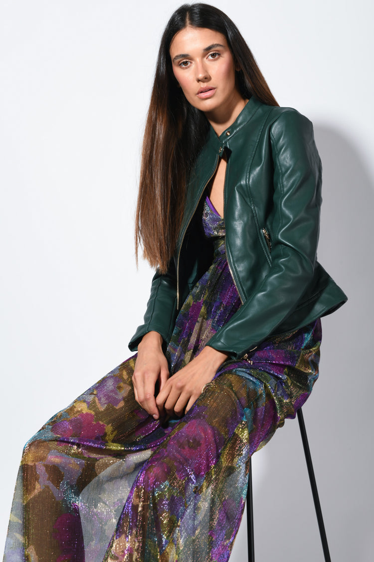 Giacca in similpelle