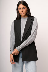 Gilet un bottone
