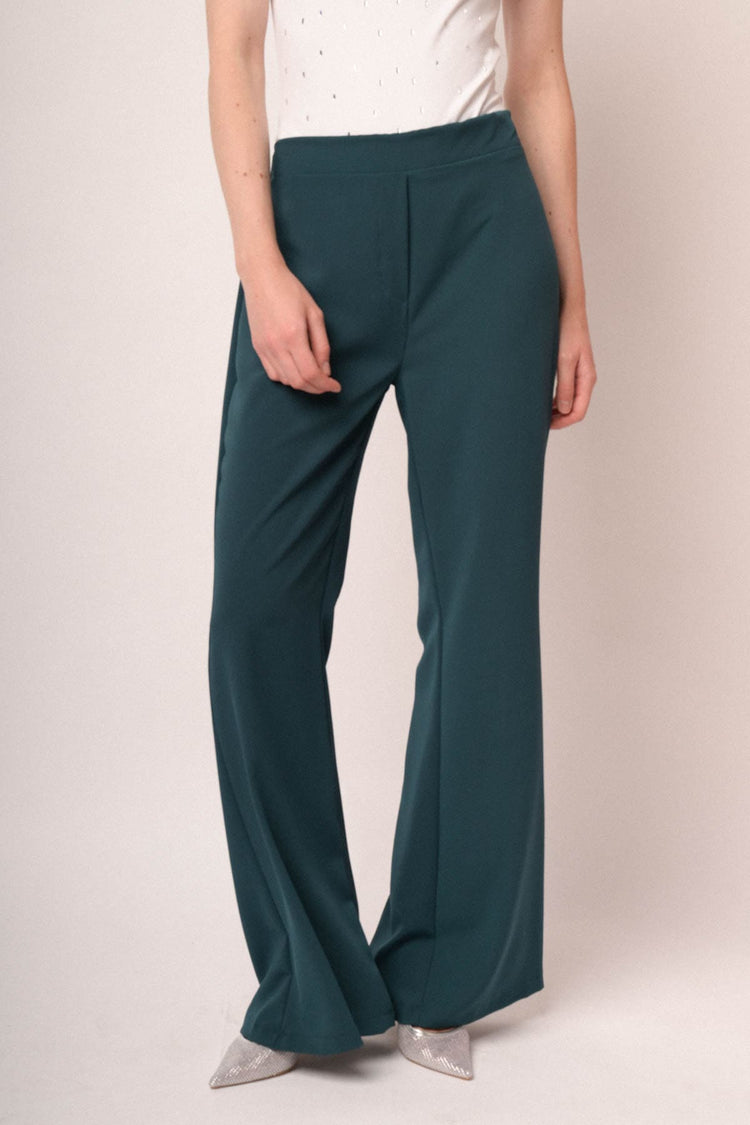 Pantaloni a zampa morbidi