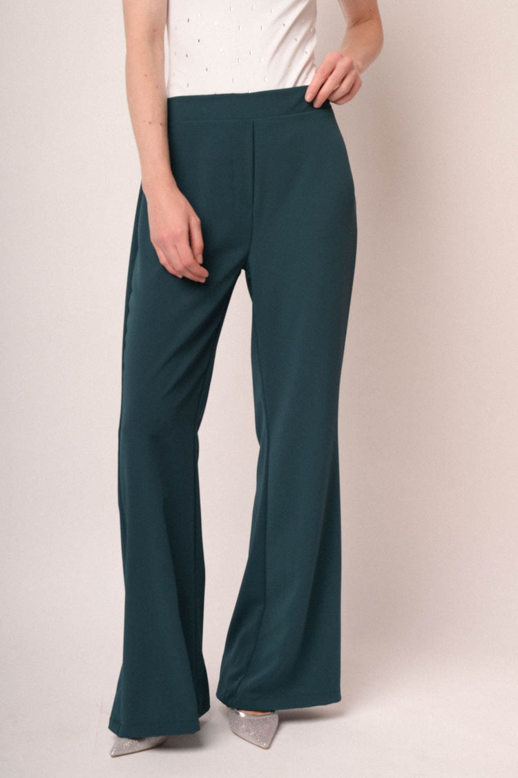 Pantaloni a zampa morbidi