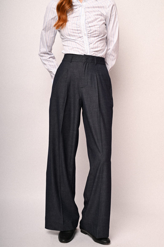 Pantaloni palazzo simildenim