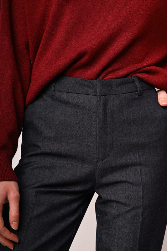 Pantaloni basic simildenim