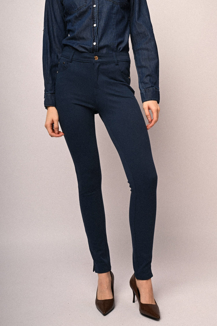 Pantaloni in drill slim