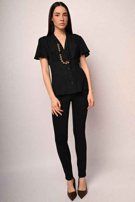 Pantaloni in drill slim