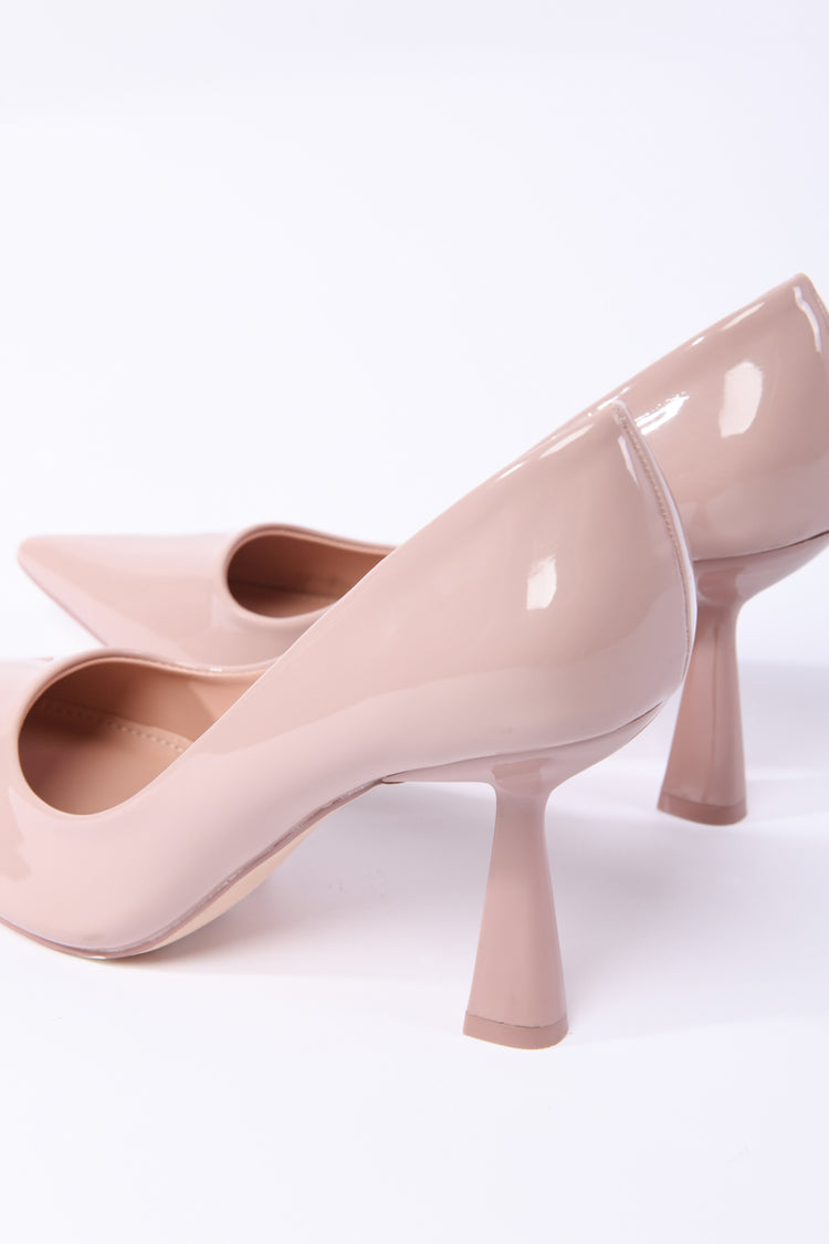 Décolleté in vernice