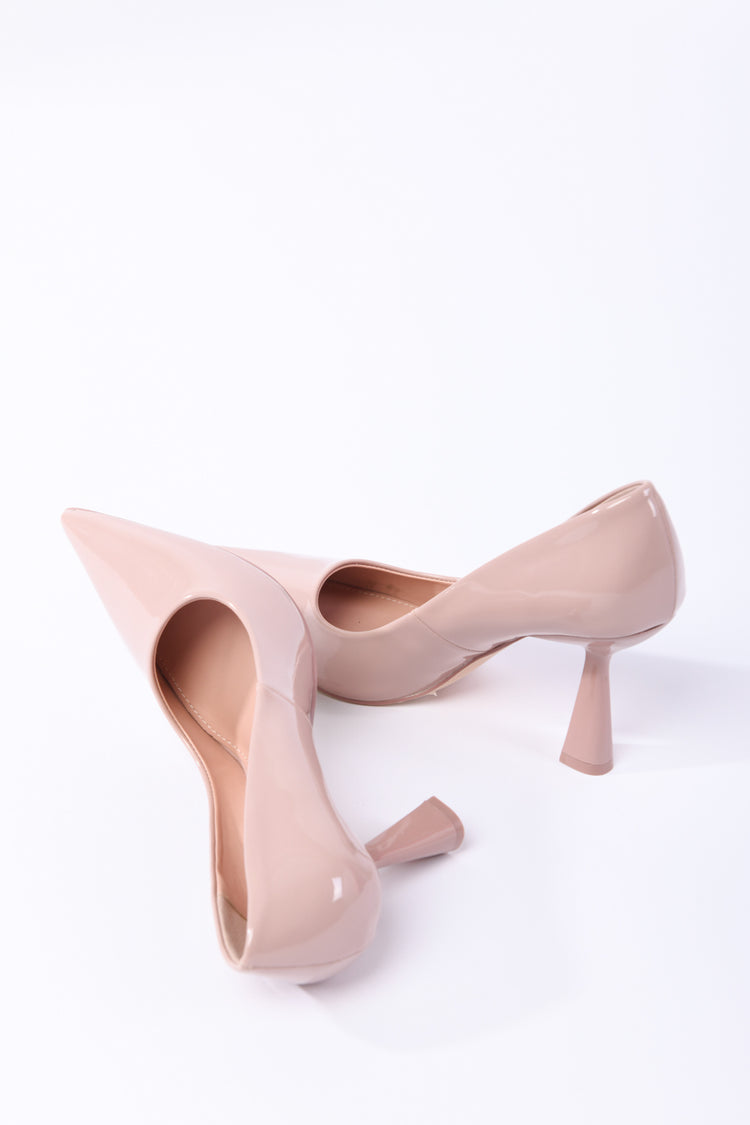 Décolleté in vernice