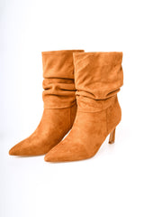 Stivaletti in faux suede