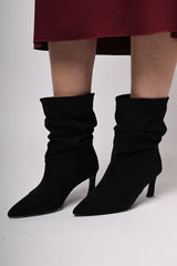 Stivaletti in faux suede