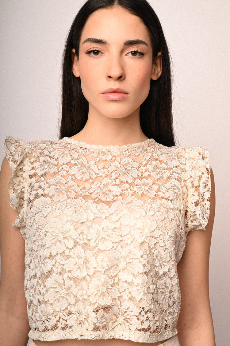 Top crop in pizzo
