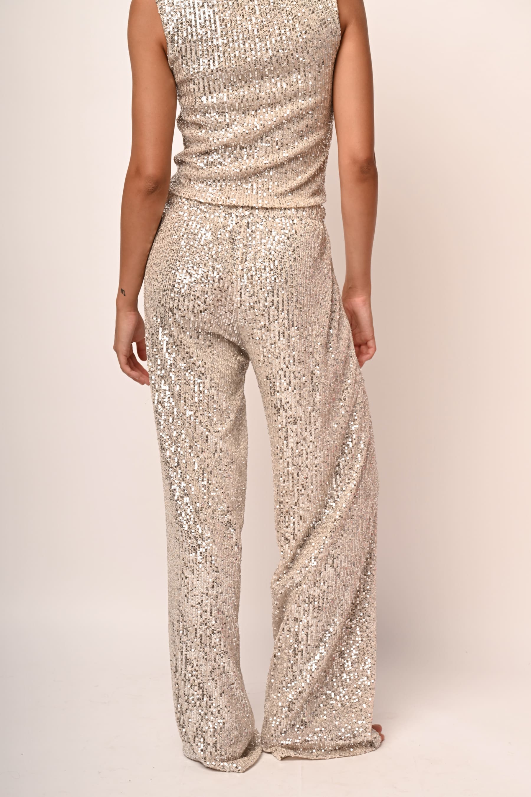 Pantaloni in paillettes