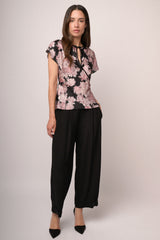 Pantaloni baggy con bottoni