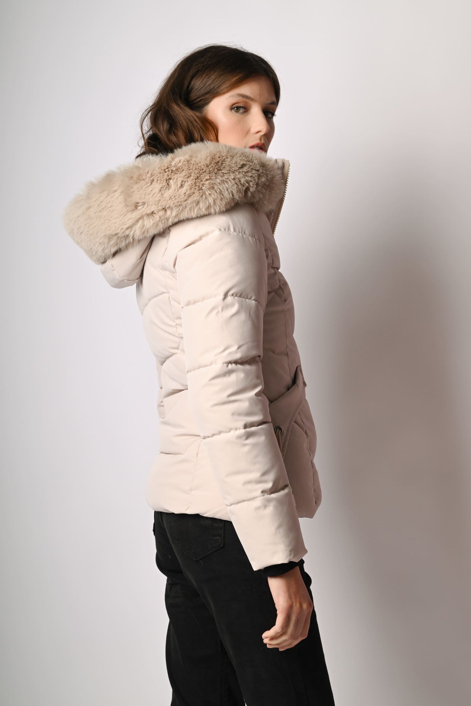 Piumino Corto Con Cappuccio - BIANCO - 35.00€ - Kiabi - Foto 6