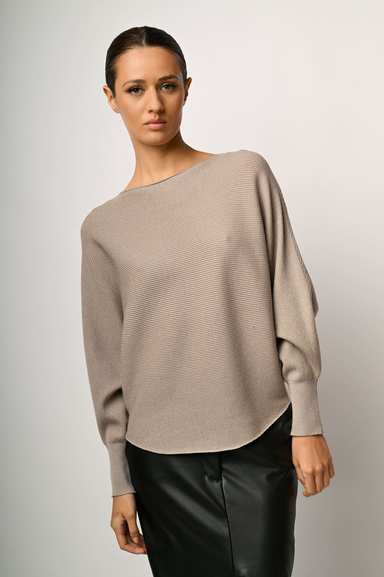 Pull con maniche a pipistrello – Nunalie